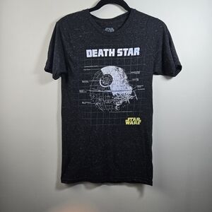 Star Wars Death Star Black T-Shirt